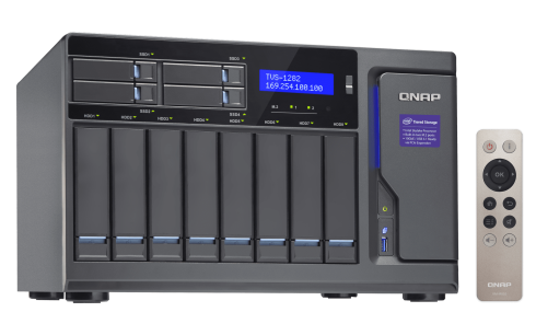 Сетевое хранилище QNAP TVS-1282-I3-8G фото 3