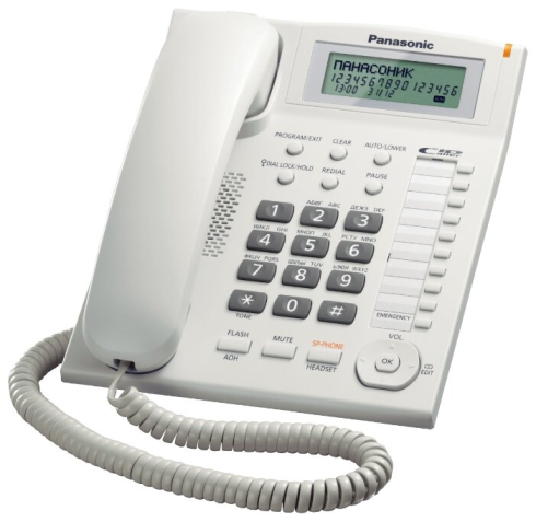 Проводной телефон DECT Panasonic KX-TS2388RUW фото 1