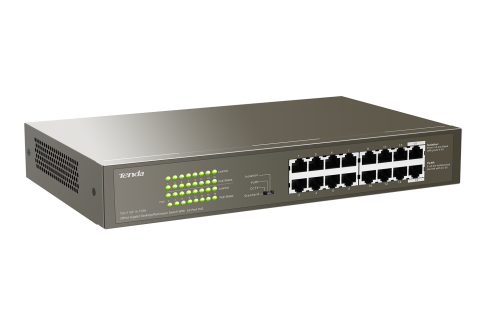 PoE коммутатор Tenda TEG1116P-16-150W фото 3