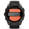 Смарт-часы Garmin Fenix 8 51 мм AMOLED сапфир/темно-серый, силикон фото 11