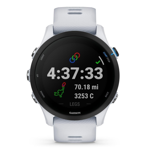 Смарт-часы Garmin Forerunner 255 Music белые/силикон фото 5