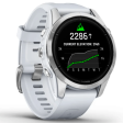 Смарт-часы Garmin Epix Gen 2 Pro 42 мм AMOLED стекло/белый, силикон фото 2