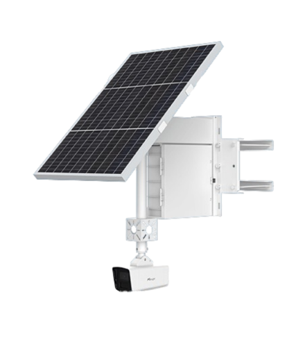 Комплект солнечной 4G IP-камеры Milesight 4G Solar-powered Security Camera фото 1