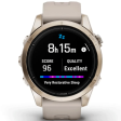 Смарт-часы Garmin Epix Gen 2 Pro 42 мм AMOLED сапфир/песочный, силикон фото 6