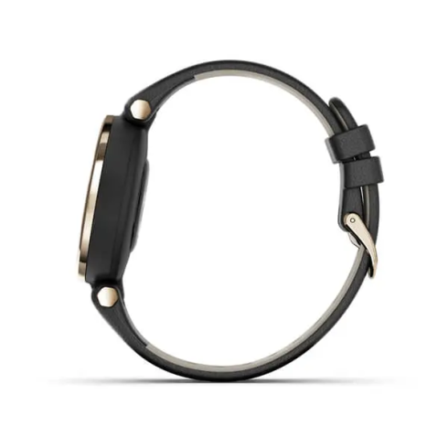 Смарт-часы Garmin Lily Classic, стекло/полимер, черные/кожа фото 5