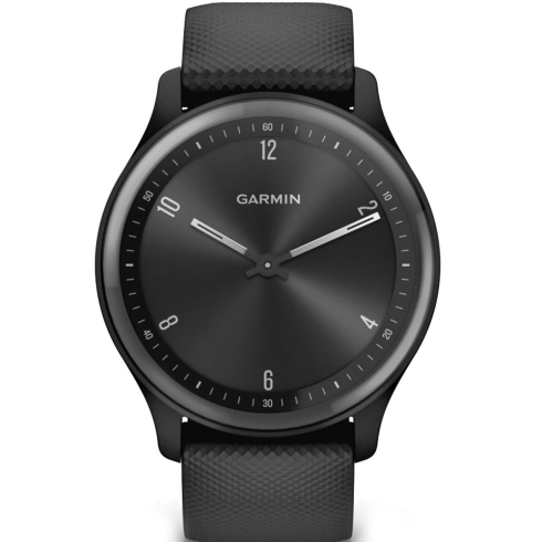 Смарт-часы Garmin Vivomove Sport, стекло/полимер, черные/силикон фото 5