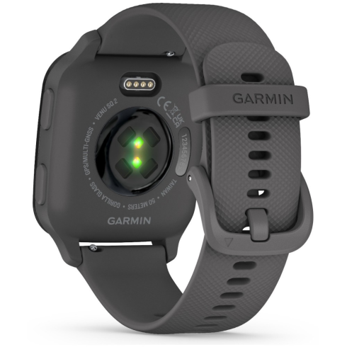 Смарт-часы Garmin Venu Sq 2 40 мм AMOLED серый/силикон фото 8