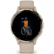 Смарт-часы Garmin Venu 3S 41 мм AMOLED песочный/силикон фото 5