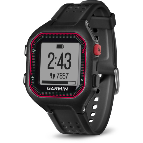 Смарт-часы Garmin Forerunner 25 Large черный/красный фото 6