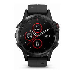 Смарт-часы Garmin Fenix 5 Plus Sapphire черный
