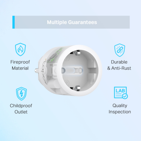 Умная мини Wi-Fi розетка TP-Link Tapo P115 фото 6