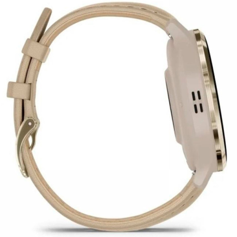 Смарт-часы Garmin Venu 3S 41 мм AMOLED песочный/кожа фото 7