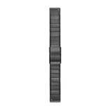 Ремешок для GPS часов Garmin Fenix 5/6 сталь темно-серый