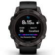 Смарт-часы Garmin Fenix 7 Pro 47 мм Solar сапфир/темный, силикон фото 5