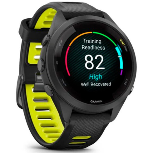 Смарт-часы Garmin Forerunner 265S черные/силикон фото 2