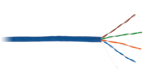 Кабель сетевой UTP Cat5e NETLAN внутренний, СCA, PVC нг(B), 305м фото 2