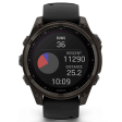 Смарт-часы Garmin Fenix 8 47 мм Solar сапфир/темно-серый, силикон фото 3