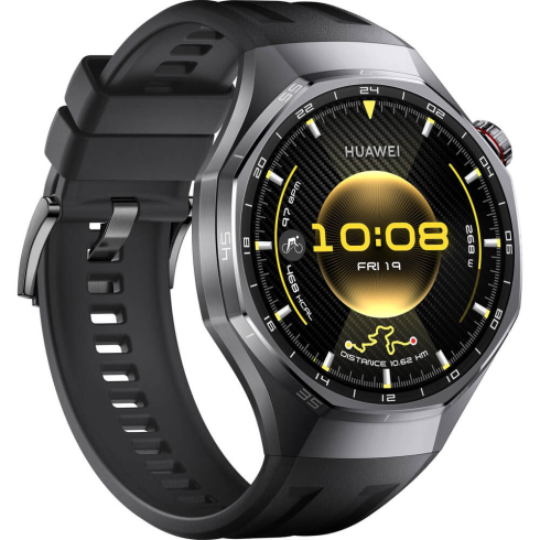 Смарт часы Huawei Watch GT 6 Pro ATM-B29 46mm Black Fluoroelastomer Strap фото 3