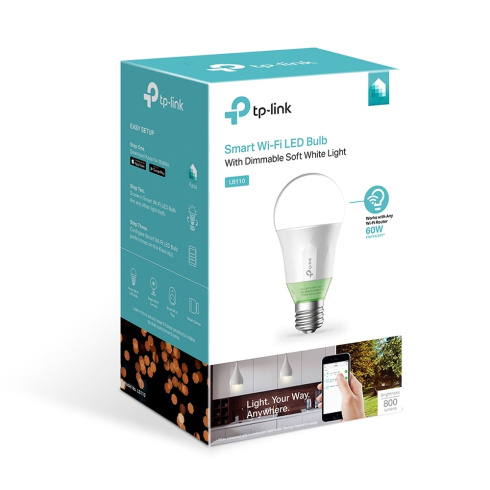 Умная Wi-Fi лампа TP-Link LB110 фото 4