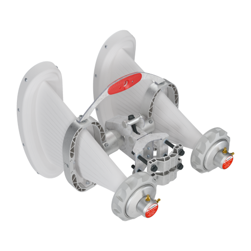 Антенна RF elements 4x4 6 GHz Asymmetrical Horn WB 60° Sector фото 1