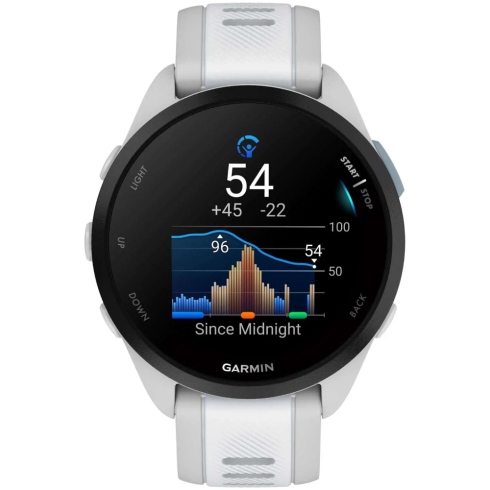 Смарт-часы Garmin Forerunner 165 Music AMOLED белые/силикон фото 6