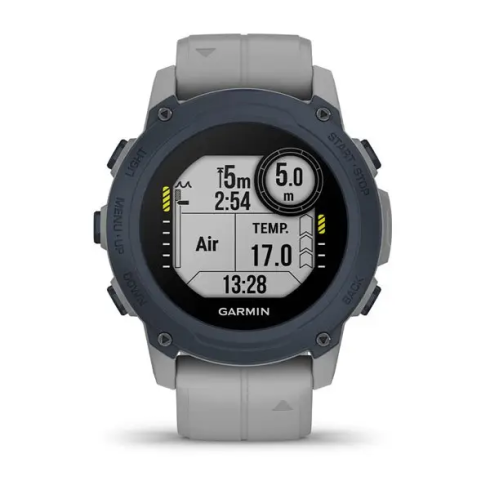 Смарт-часы Garmin Descent G1 45 мм AMOLED сапфир/Powder Gray, силикон фото 2