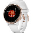 Смарт-часы Garmin Venu 2S 40 мм AMOLED  белые/силикон фото 1