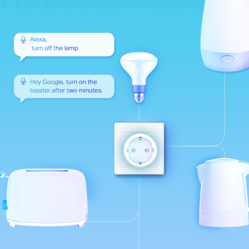 Умная мини Wi-Fi розетка TP-Link Tapo P115 фото 5
