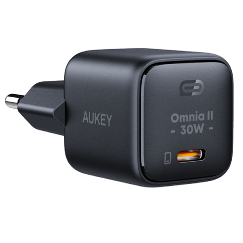 Адаптер питания Aukey VoltApex II Mini 30W PA-B1L USB Type-C чёрный