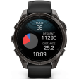 Смарт-часы Garmin Fenix 8 47 мм AMOLED сапфир/черный, силикон фото 9