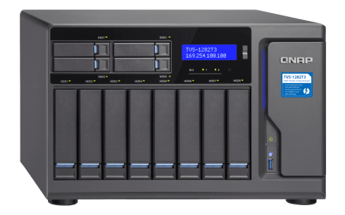 Сетевой RAID-накопитель QNAP TVS-1282T3-i7-32G фото 4