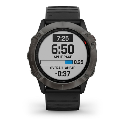 Смарт-часы Garmin Fenix 6X Sapphire DLC черный фото 4