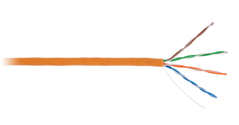 Кабель сетевой U/UTP Cat5e NETLAN, медный, LSZH, 305м фото 3