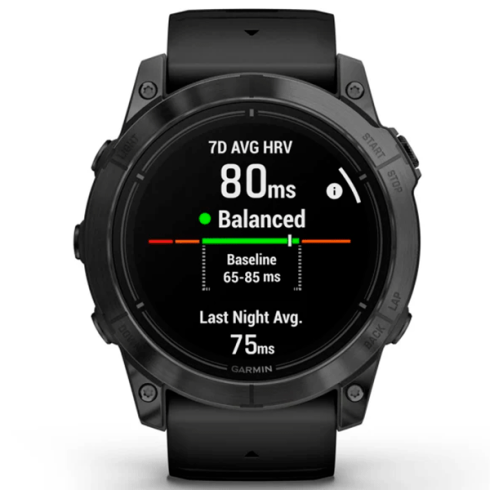 Смарт-часы Garmin Epix Gen 2 Pro 51 мм AMOLED стекло/темный, силикон фото 4