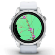 Смарт-часы Garmin Epix Gen 2 Pro 42 мм AMOLED стекло/белый, силикон фото 7