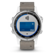 Смарт-часы Garmin Fenix 5S Plus Sapphire белый/серый фото 3