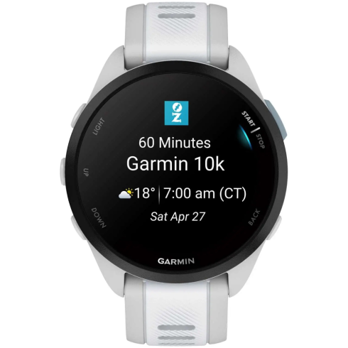 Смарт-часы Garmin Forerunner 165 AMOLED белые/силикон фото 6