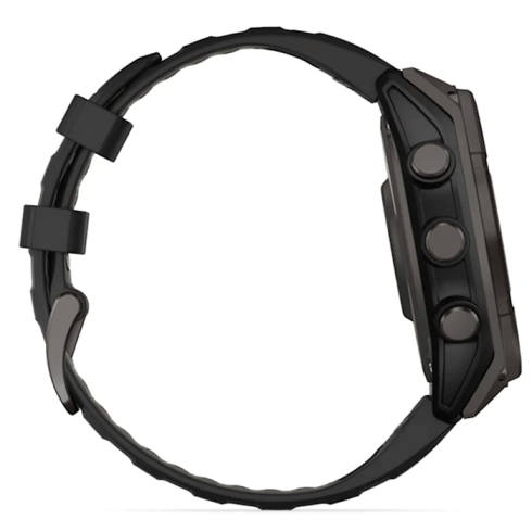 Смарт-часы Garmin Fenix 8 47 мм Solar сапфир/темно-серый, силикон фото 10
