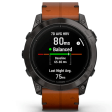 Смарт-часы Garmin Epix Gen 2 Pro 51 мм AMOLED сапфир/темный, кожа фото 4
