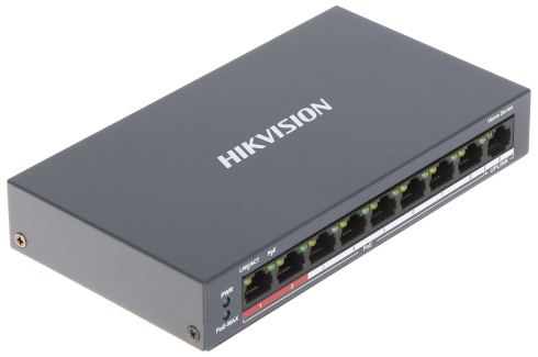 PoE-коммутатор Hikvision DS-3E0109P-E/M фото 2