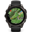 Смарт-часы Garmin Fenix 8 47 мм AMOLED сапфир/черный, силикон фото 5