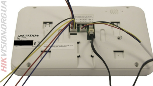 Комплект видеодомофона Hikvision DS-KIS205 фото 5