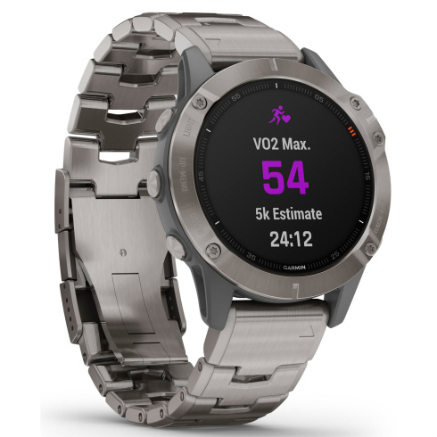 Смарт-часы Garmin Fenix 6 Sapphire титан фото 12