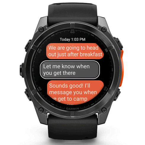 Смарт-часы Garmin Fenix 8 51 мм AMOLED стекло/черный, силикон фото 7