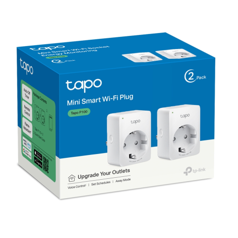 Умная мини Wi-Fi розетка TP-Link Tapo P100 (1-pack) фото 6