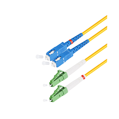 Оптический патч-корд SC/UPC-LC/APC SM(9/125) DUPLEX 3M