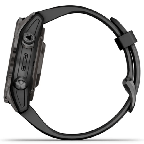 Смарт-часы Garmin Epix Gen 2 Pro 42 мм AMOLED сапфир/темный, силикон фото 11
