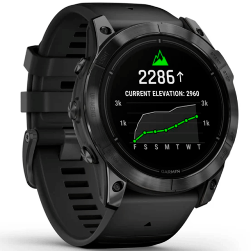 Смарт-часы Garmin Epix Gen 2 Pro 51 мм AMOLED стекло/темный, силикон фото 2