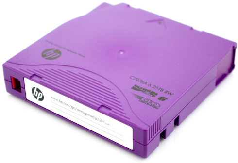 Ленточный картридж HP LTO-6 Ultrium 6.25TB RW фото 3