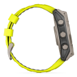 Смарт-часы Garmin Fenix 8 51 мм Solar сапфир/светло-зеленый, силикон фото 11